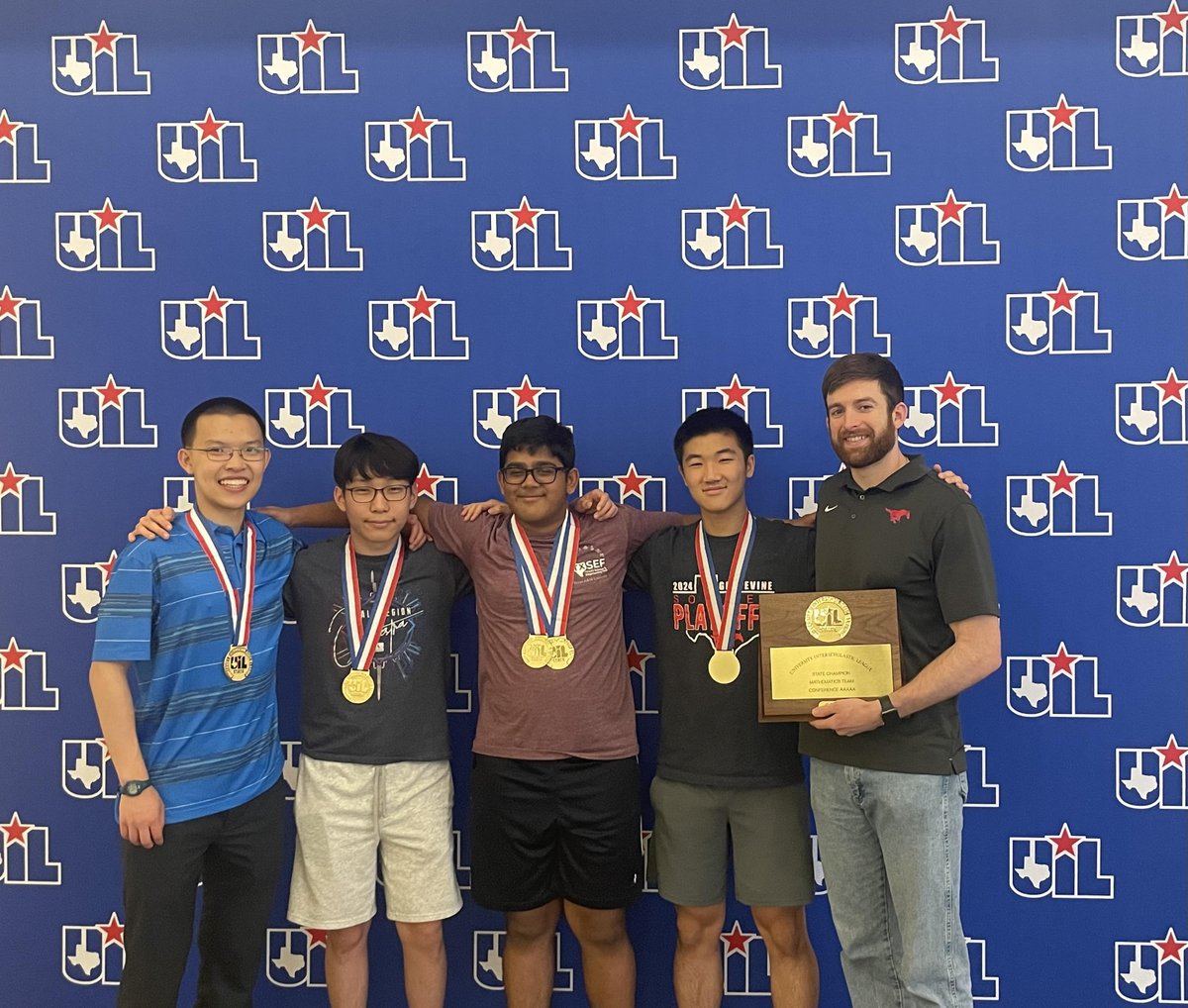 Congratulations to our state champions in UIL Academics! The @GCCA_PHX social studies team and the @Grapevine_HS math team claimed state champion titles! Benjamin Capps and Piyush Mallick also earned individual titles! gcisd.net/article/1605194