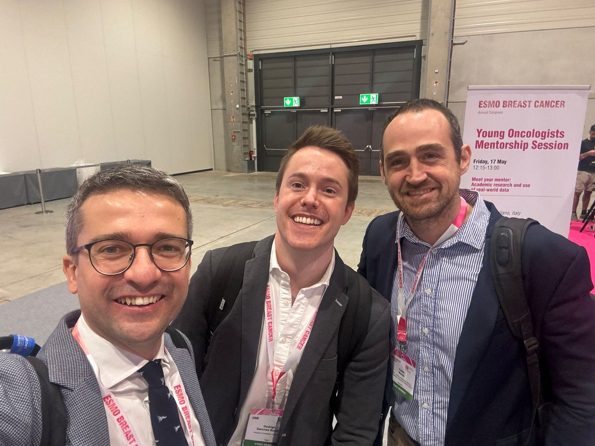 Time to go home after a wonderful event #ESMOBreast24. It was a pleasure and an honor to be part of the group #ESMOAmbassadors with such brilliant and kind colleagues. 3 days of the highest standards of science but the best was to share it with friends!!! #ESMOYOC