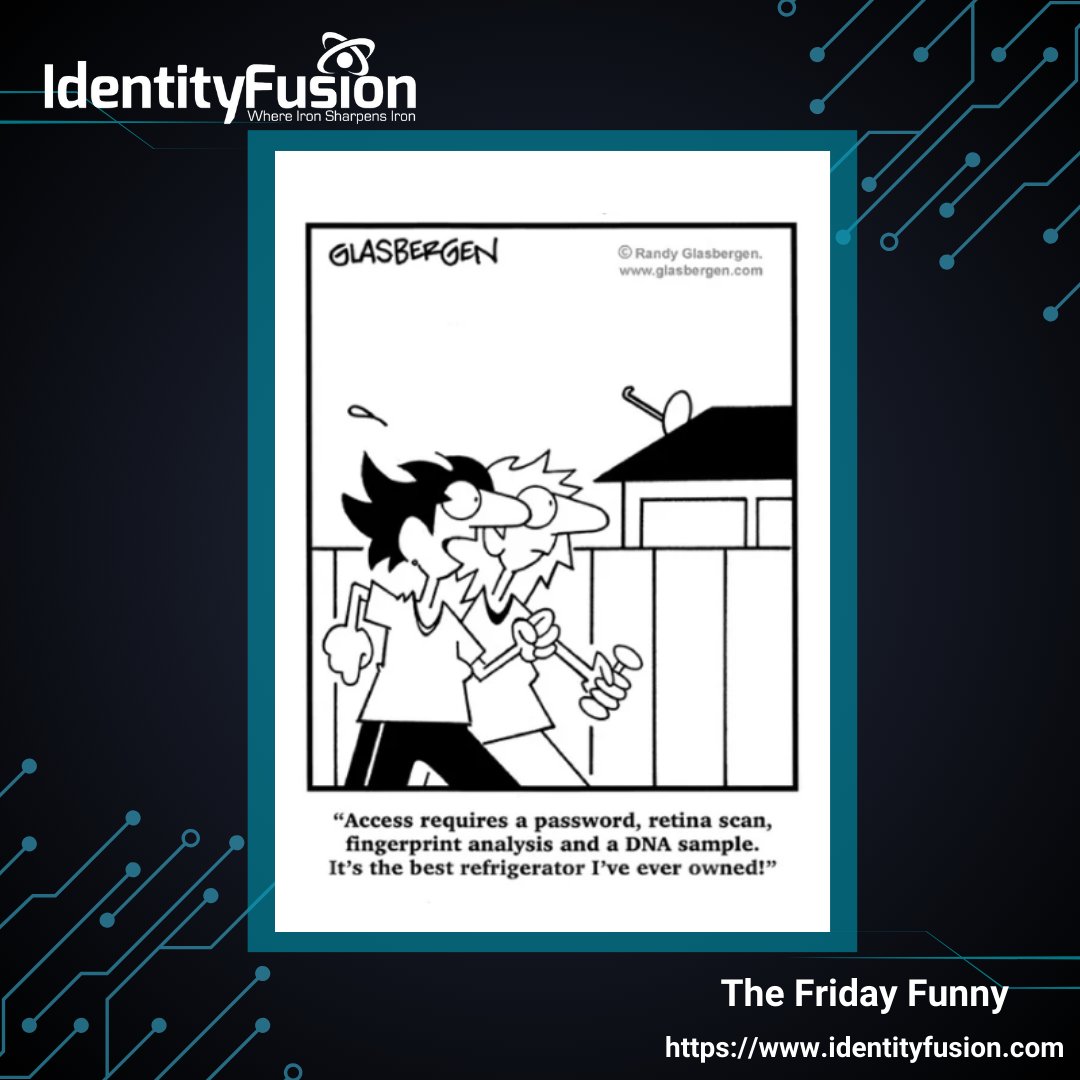 #FridayFunny #IdentityFusion #SecureTech #CyberSafeLiving