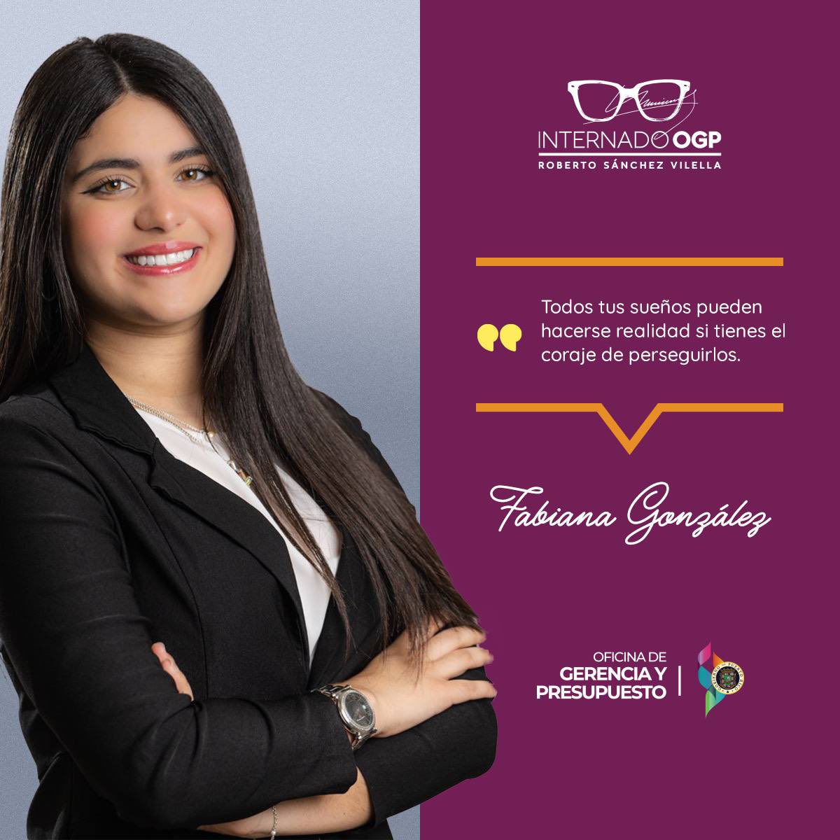 Oficina de Gerencia y Presupuesto (@ogpdepr) on Twitter photo Conociendo a nuestros internos: Fabiana González.
Fabiana González, graduada en Finanzas y certificada como “trader”, ha compartido su pasión por las inversiones impartiendo clases desde los 20 años. Para la <a href="/OGPDEPR/">Oficina de Gerencia y Presupuesto</a> es un privilegio contar con su experiencia y valiosa Conociendo a nuestros internos: Fabiana González.
Fabiana González, graduada en Finanzas y certificada como “trader”, ha compartido su pasión por las inversiones impartiendo clases desde los 20 años. Para la <a href="/OGPDEPR/">Oficina de Gerencia y Presupuesto</a> es un privilegio contar con su experiencia y valiosa