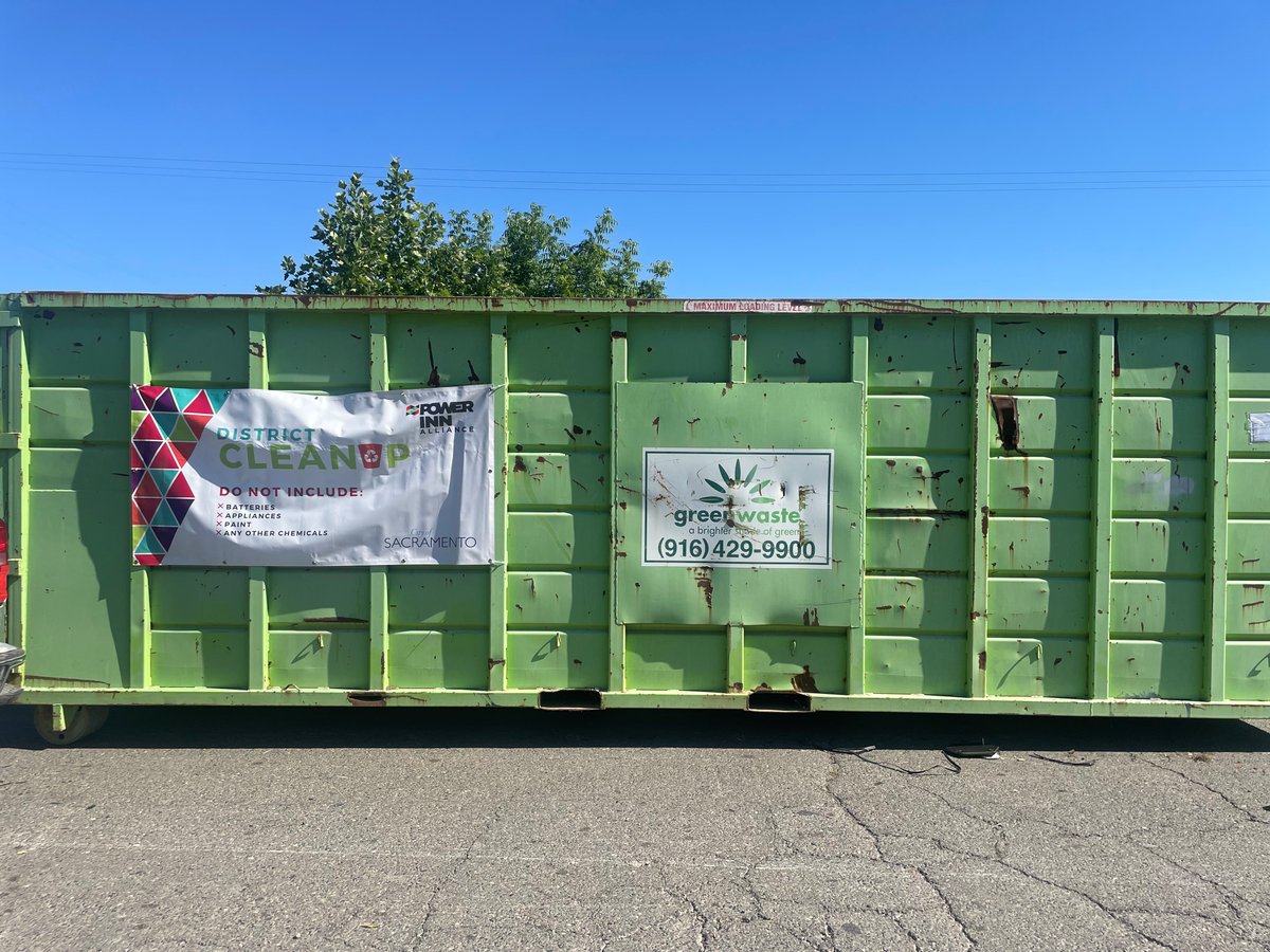 powerinn_org's tweet photo. ๐ขLast day of the District Clean Up event week! Please take advatage๐
Ends Today!
Bin Locations:
๐ 8166 Belvedere Ave
๐ 37 Ramos Ct
๐ 5801 Florin Perkins
๐ 8825 Elder Creek Road
๐ Bins provided by: @GreenWasteofSac
๐ Supported by: @TheCityofSac
#DistrictCleanUp https://t.co/AgL1RzC09f