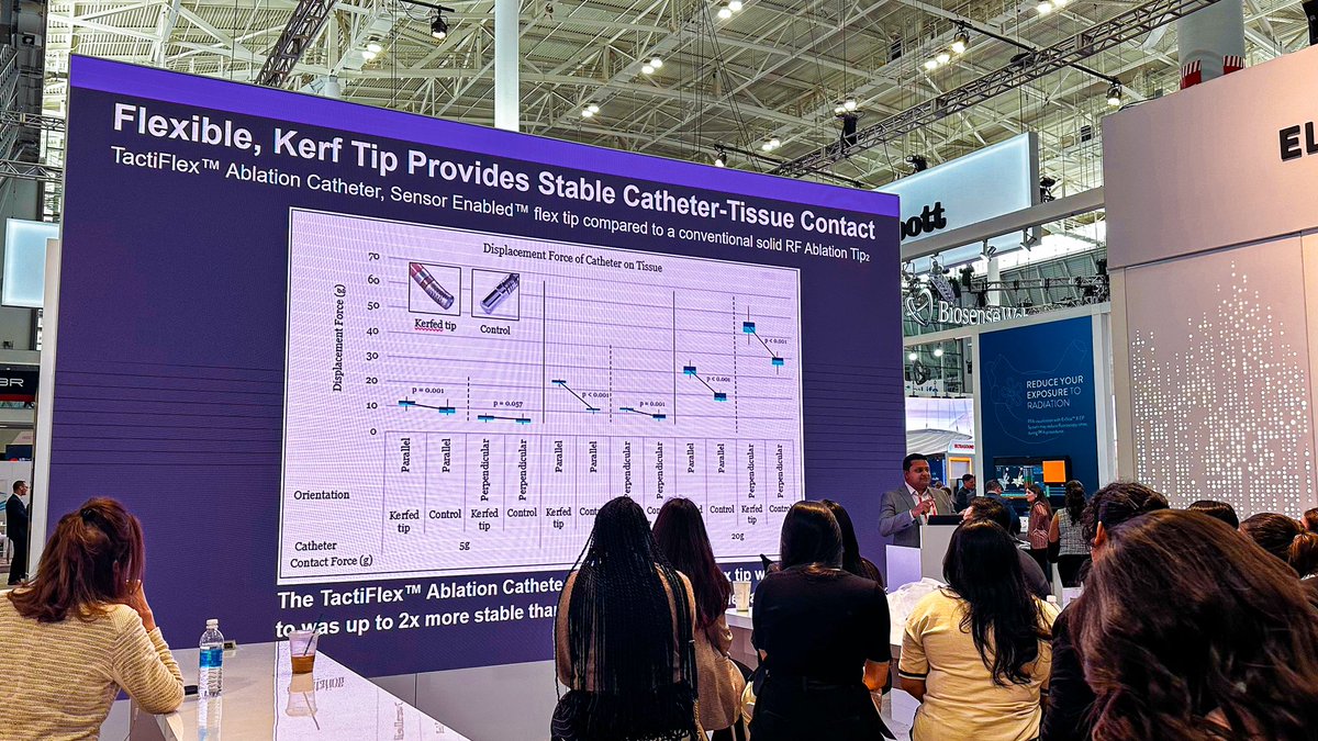Dr. @CRB_EP providing actional tips for approaching RF #Ablation with our cutting-edge #TactiFlex Ablation Catheter, Sensor Enabled. Great session.   Safety Info: cardiovascular.abbott/us/en/hcp/prod… #AbbottProud #EPatHRS #HRS2024