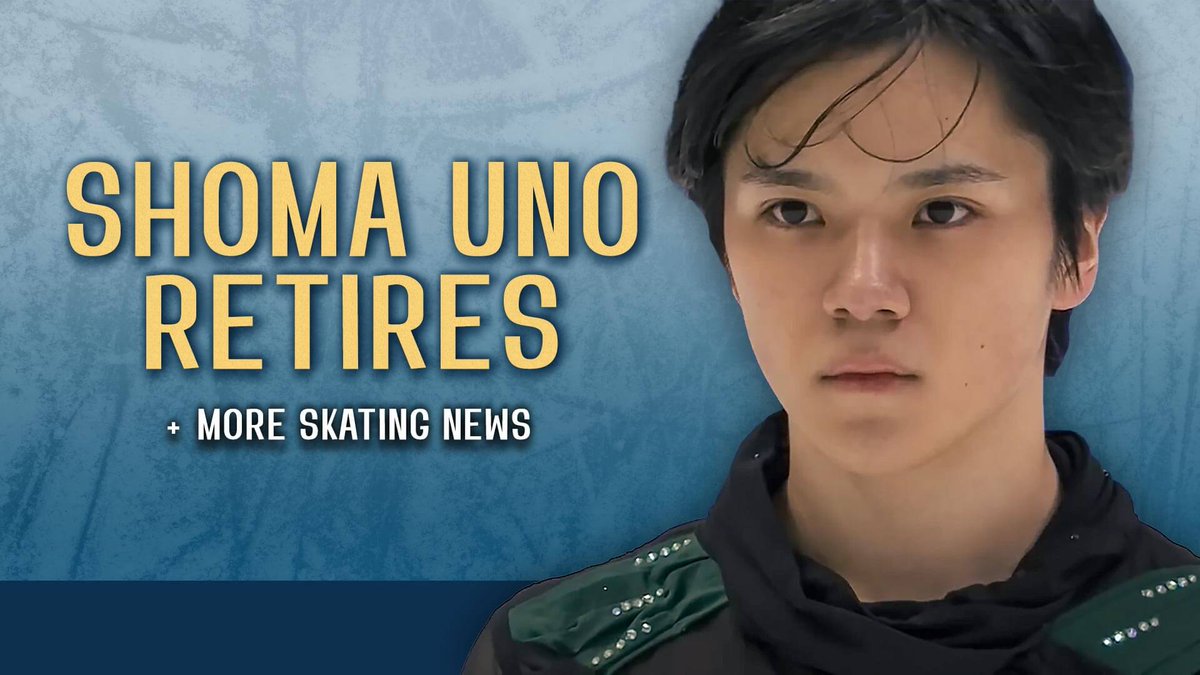 Scoreography's tweet image. In our latest episode, we unpack our feelings about the retirement of Japan's legendary short king, Shoma Uno. Plus the retirements of Conrad Orzel and Misato Kumatsubara, the new ice dance rhythm themes 🧐 and the proposed ISU rule changes. Listen here: youtu.be/TGDimQRW04U