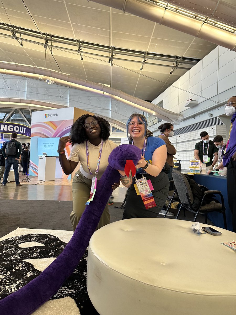 MesrenyameDogbe's tweet image. With @loooorenanicole hanging out at the @ThePSF booth at @pycon.

#pyconus24