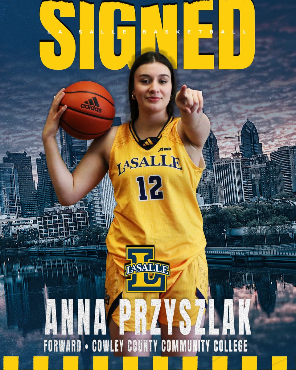𝐒𝐈𝐆𝐍𝐄𝐃 📝
Welcome to 20th & Olney Anna!

🔹Forward
🔹Cowley County Community College

#Limitless | #GoExplorers🔭