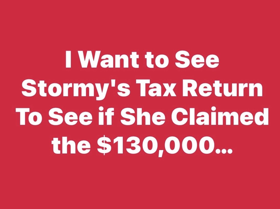 Yeah 🤔 Cough it up Stormy!😆🤪