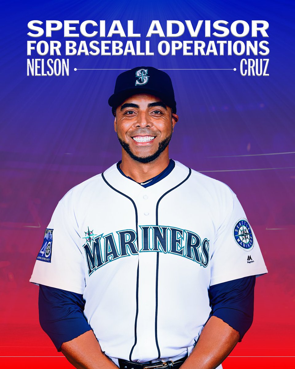 7-time All-Star and 2021 Roberto Clemente Award winner Nelson Cruz has been named a consultant to MLB in a new role as Special Advisor for Baseball Operations. 

Cruz will serve as a liaison for MLB on a range of issues, focusing primarily on topics in Latin America.