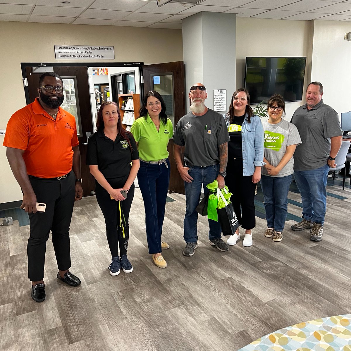 TMCC_President's tweet photo. Congrats to Scott, May's Classified of the Month! Scott’s dedication to event setup and his friendly demeanor make him a true asset to TMCC. Thank you, Scott! 👏#TMCCProud #CommunityChampion #EventSupport https://t.co/BtHIAW1JBX
