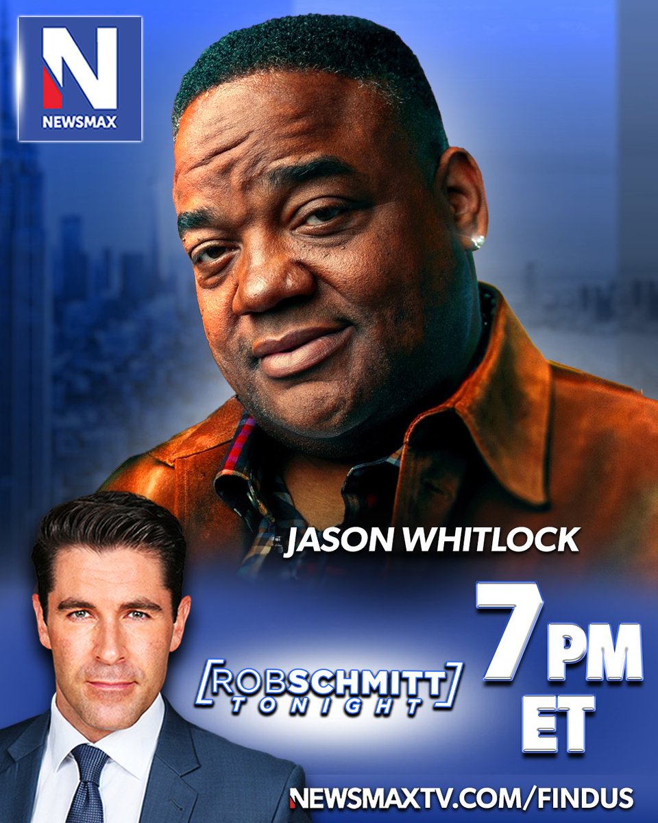 TONIGHT: Longtime sports talk personality Jason Whitlock joins 'Rob Schmitt Tonight' to discuss liberal attacks on the Kansas City Chiefs' Harrison Butker, the arrest of golfer Scottie Scheffler, and more — 7PM ET on NEWSMAX. WATCH: newsmaxtv.com/findus @WhitlockJason