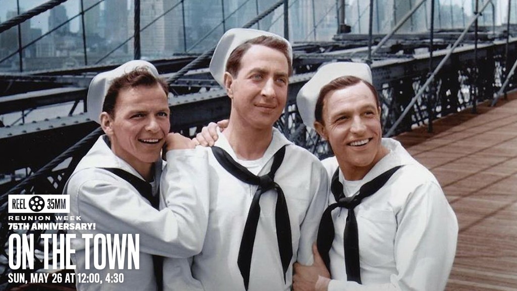 Coming Soon • 75th Anniversary! In this classic MGM musical, three sailors race across “New York, New York” trying to find love before their 24-hour leave runs out. ON THE TOWN screens Sun 5/26 in a double feature with THE TAKING OF PELHAM ONE TWO THREE. brattlefilm.org/film-series/re…
