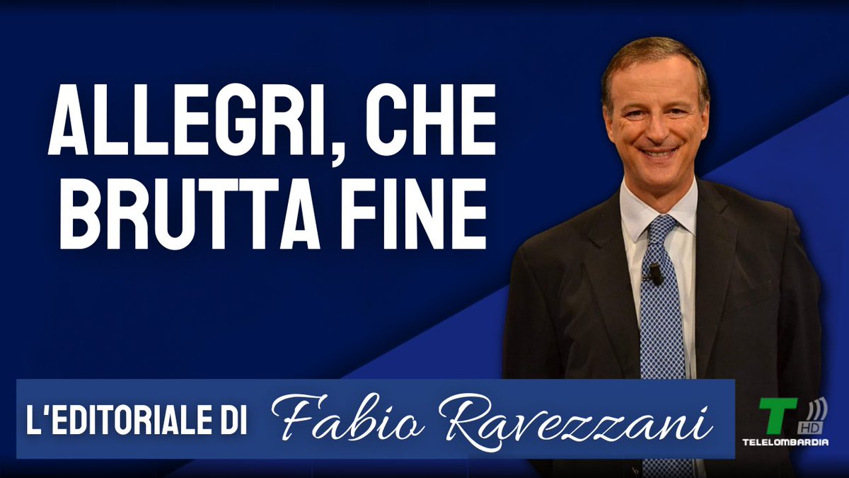 La #Juve esonera Allegri! L’editoriale del Direttore @FabRavezzani è disponibile ora: youtu.be/8jjJHSW7Zrk #Allegri #Juventus