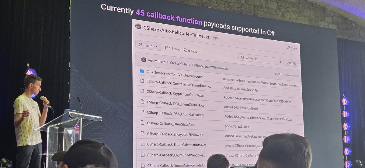 <a href="/vxunderground/">vx-underground</a> mentioned ar <a href="/NorthSec_io/">NorthSec</a>, GG