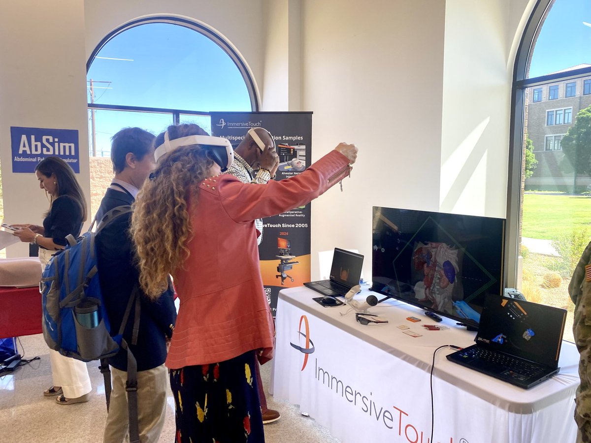 Wrapping up an amazing event at SimGHOSTS X! Huge thanks to everyone who visited our booth and explored the future of healthcare simulation with ImmersiveTouch. Your enthusiasm made this experience invaluable! #SimGHOSTS #VR #ImmersiveTouchInc