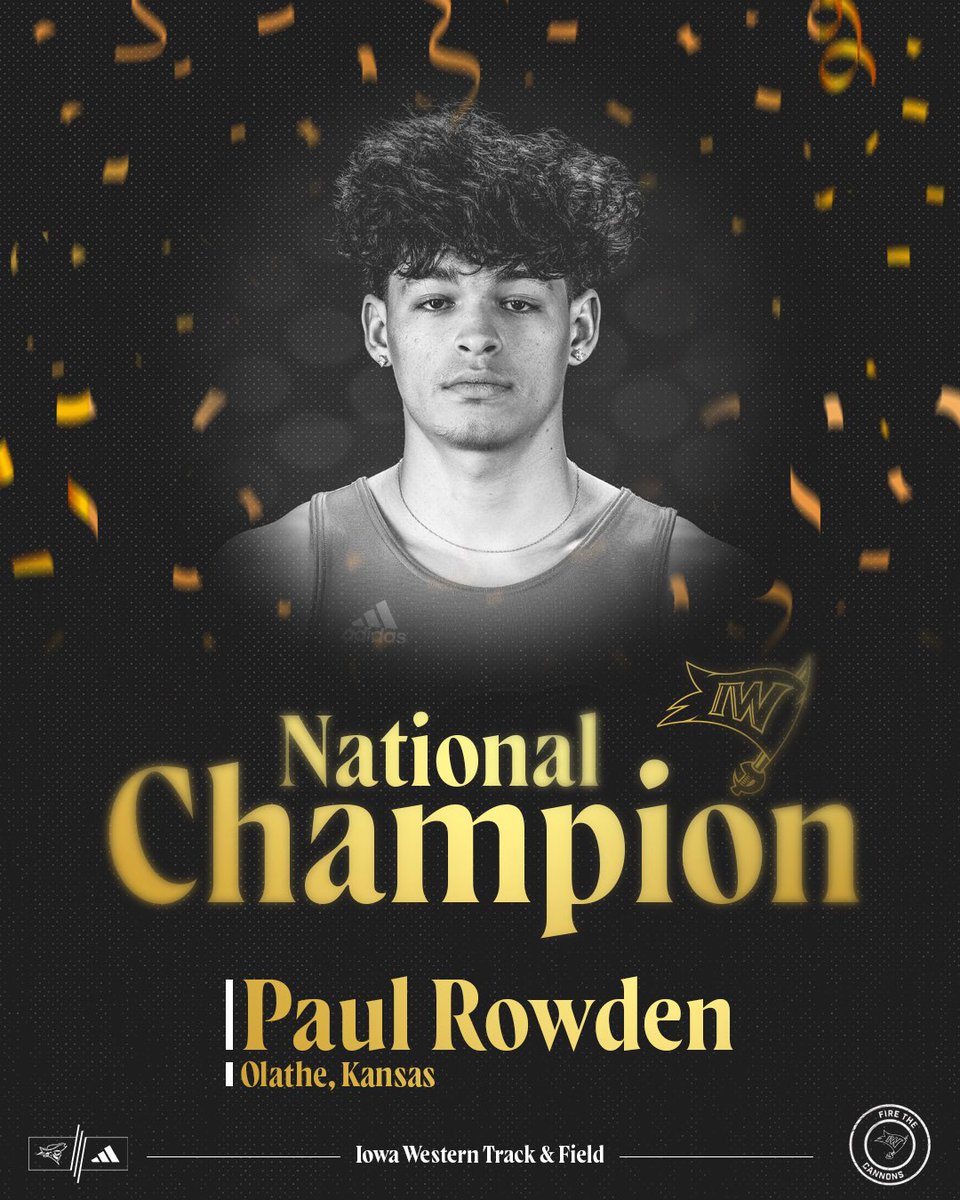 NATIONAL CHAMPION! Paul Rowden wins the 2024 Men’s High Jump with a mark of 2.12M! #SailsUP | #FlyTheFlag🏴‍☠️