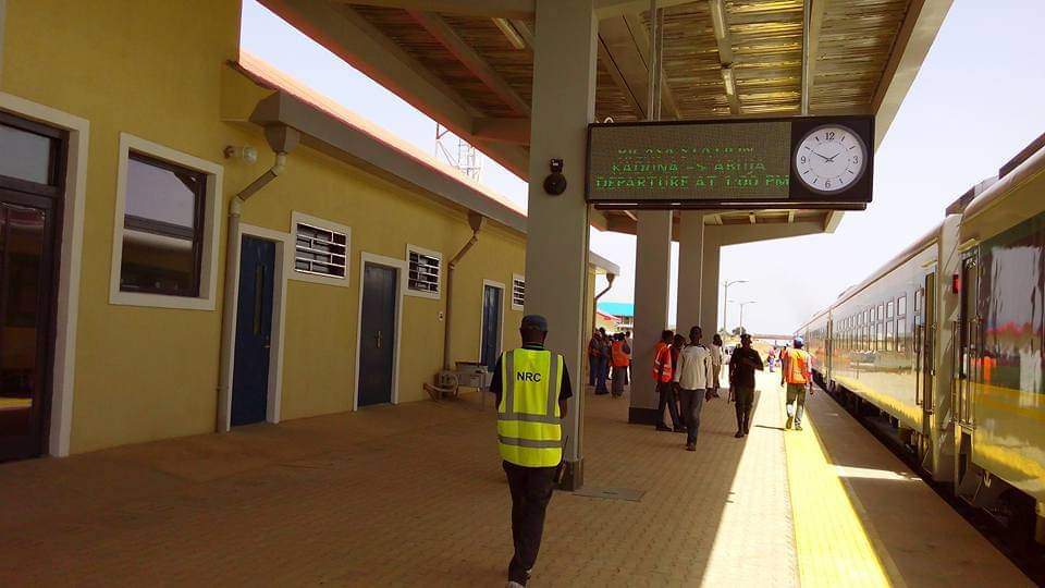 Welcome to Rigasa railway station in Kaduna state Nigeria 🇳🇬💙