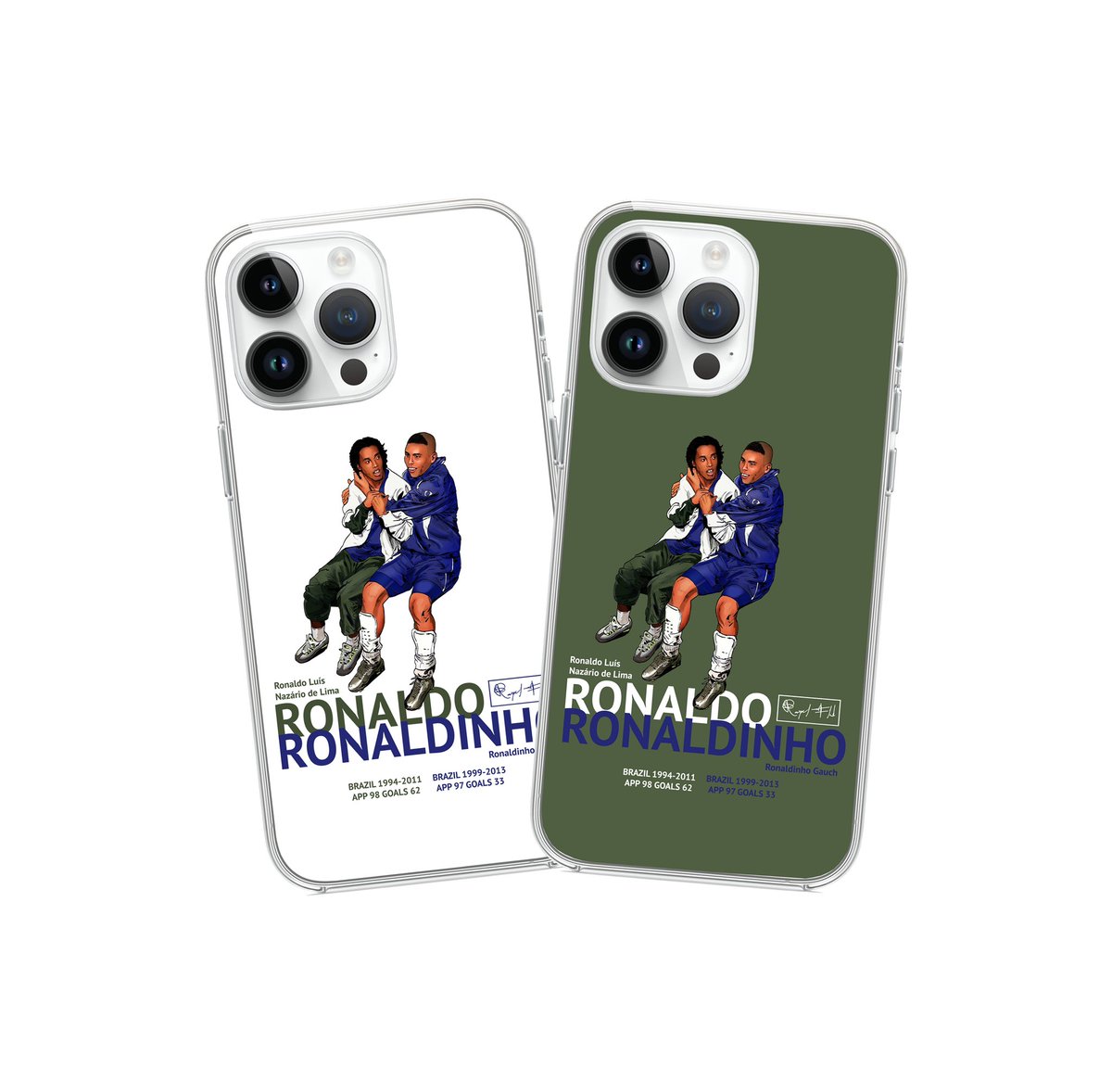 Two Ronnies Cases. We’ve just dropped a quick two pack of phone cases for this design. More cases and releases Sunday. Get yours: royalflushdesigns.co.uk/products/two-r… #RoyalFlushDesigns ♥️♠️🇧🇷