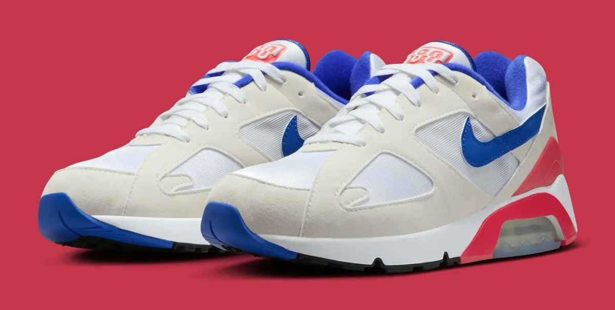 The Original 'Ultramarine' Nike Air 180 Returns Next Week Nike is planning a re-release of the Air 180 in the original “Ultramarine” colorway for May 2024, sources with knowledge of the brand’s upcoming slate of releases tell Complex. Full Details HERE: tinyurl.com/2p9p8s9k