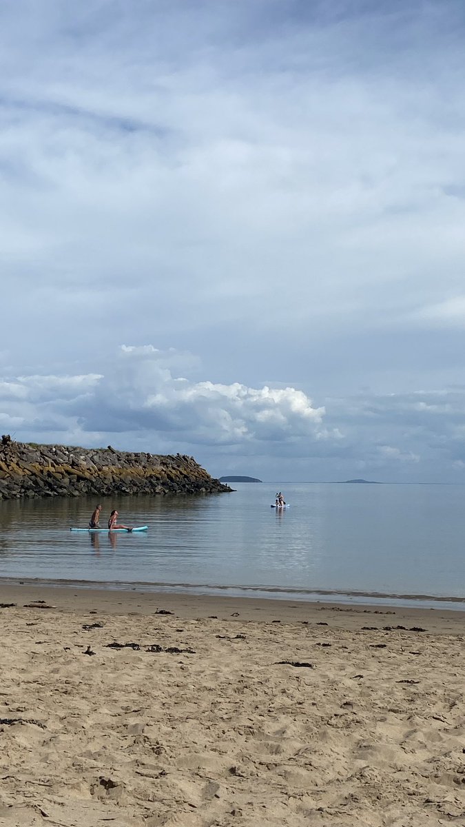 Beautiful atmospheric evening swim, the sea was so calm. #StormHour #valeofglamorgan #JacksonsBay #seaswimming