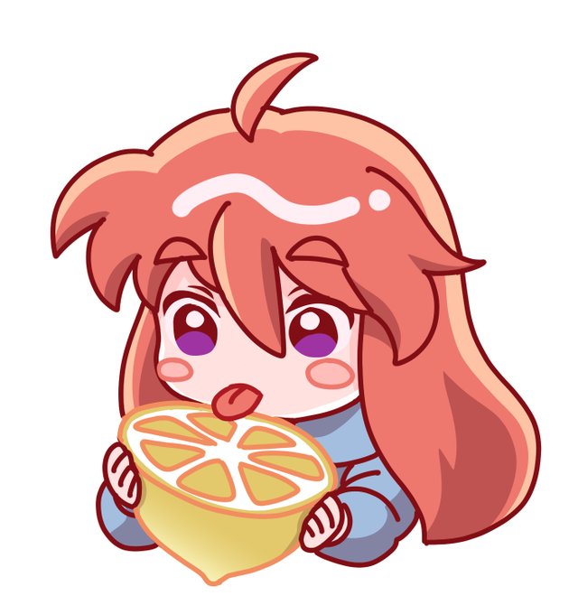 「何かを持っている レモン」のTwitter画像/イラスト(新着)