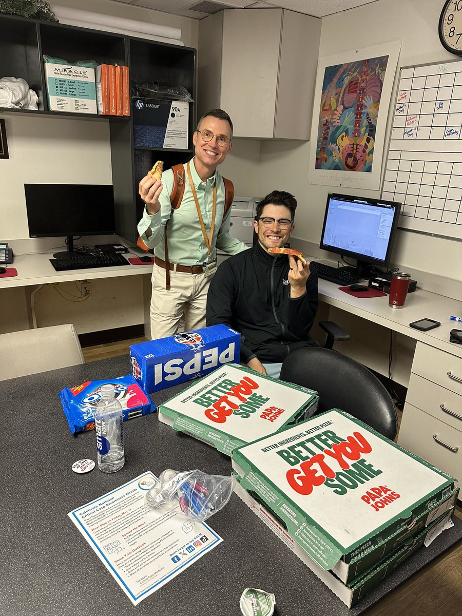 Nbarker2022's tweet photo. Thank you to all the Emory Saint Joseph’s Hospital ICU teams for everything you do for our patients! @SCCMSE @emoryhealthcare #blueICU #CritCareMonth https://t.co/P6VdUcnX83