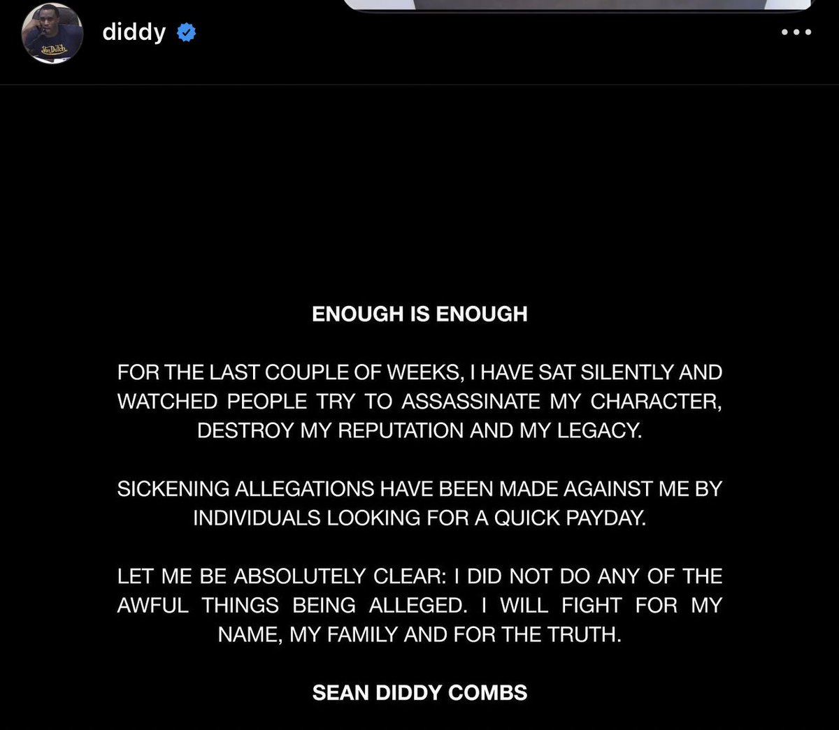 oh you’re fuckin sick .@Diddy