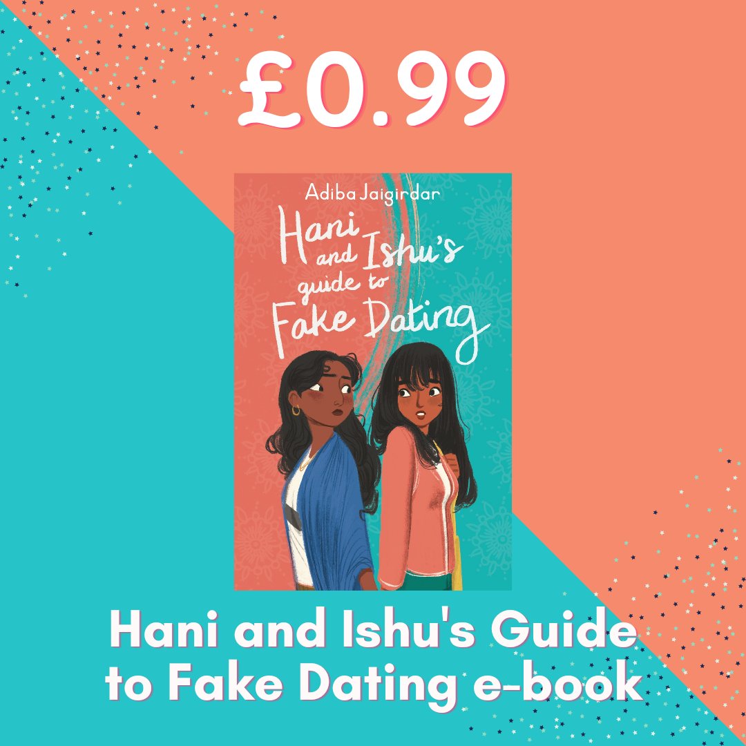 Hani and Ishu's Guide to Fake Dating is currently only 99p! Buy here: amzn.to/3Ffn46P