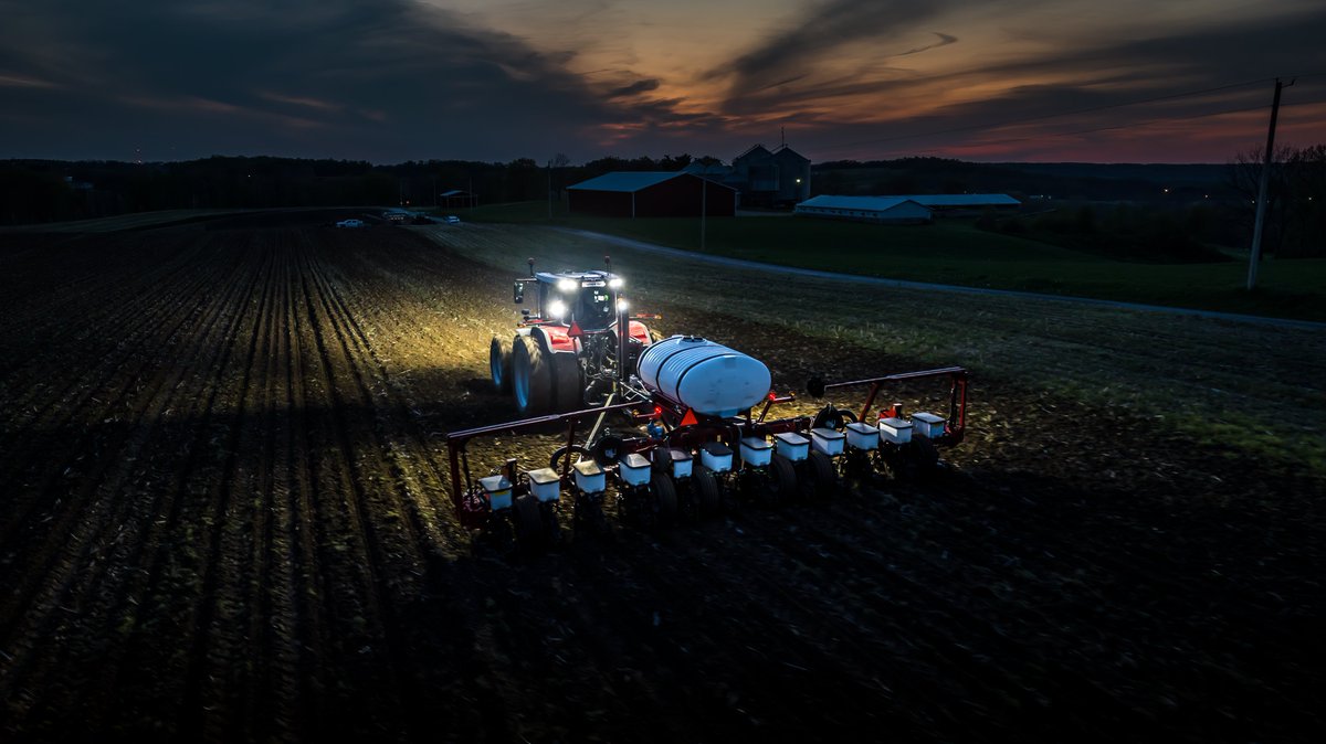 Putting in the hours from sun up to sun down to get #plant24 done 💪