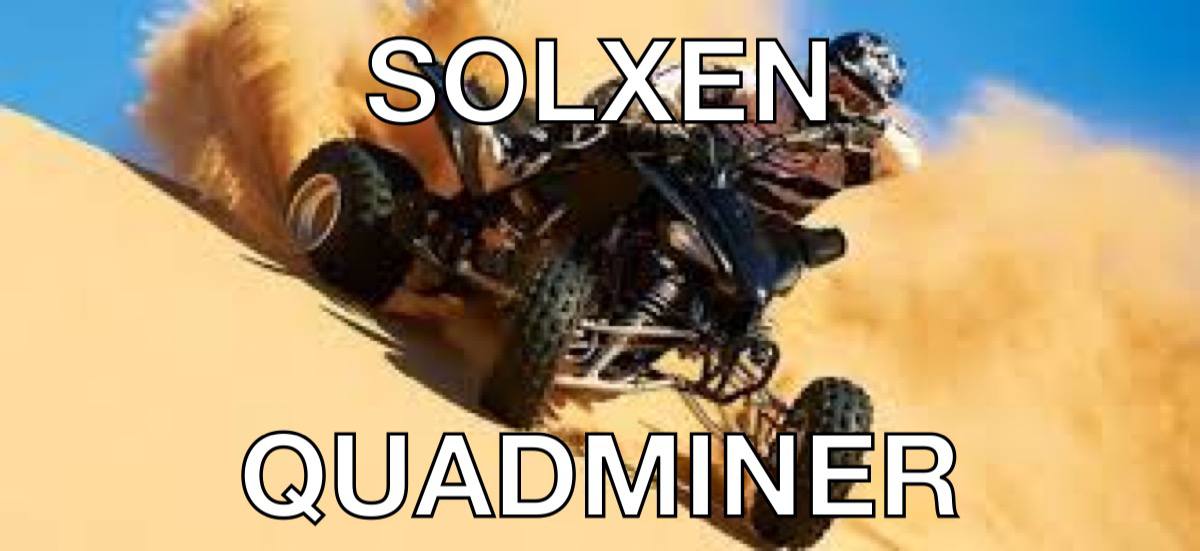 #solXEN quadminer is out. Experience $XEN on Solana using our new testnet (XOLANA). Get started here: node.z4ch.xyz/miners/solxen-… Major changes: * Runs 4 times as fast * Finds 4 times more hashes. * Mints 4 times more #solXEN Mainnet launch is likely next week as we complete