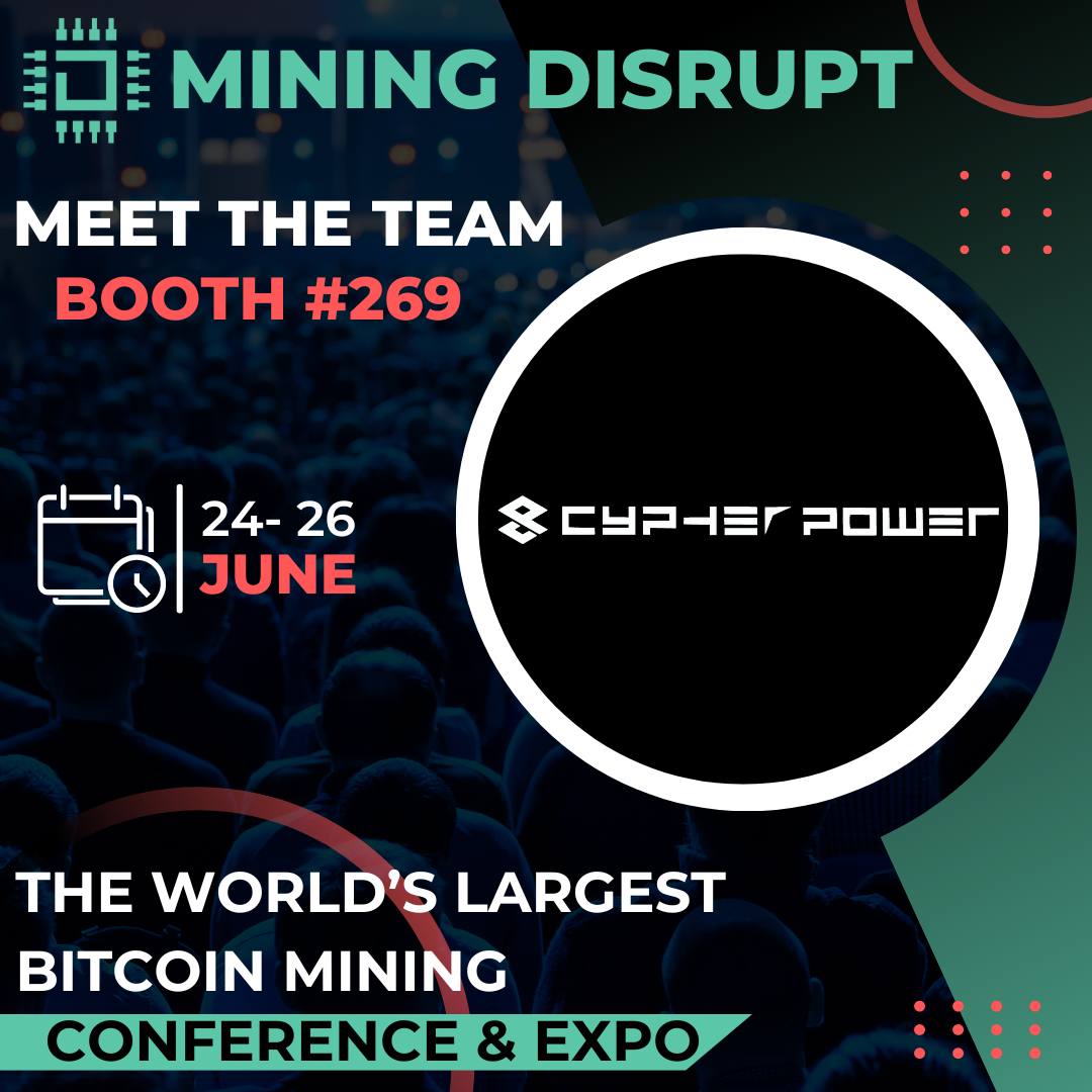 cypher_power's tweet photo. Join us at Booth number #269! BITMAIN'S Official Repair Center

We sell new and used Miner machines as well as accessory replacements. If you need a repair for your system, we have official certificated technicians at your disposal with FAST turnover. 

June 24-26 https://t.co/sjrfQ0PbKz