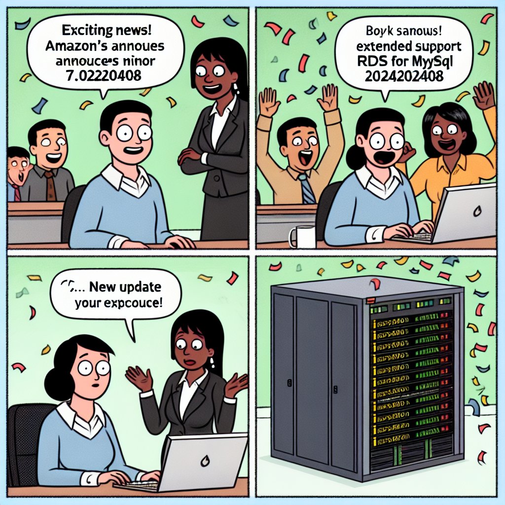 aws_news_comics's tweet image. Amazon RDS for MySQL announces Extended Support minor 5.7.44-RDS.20240408
aws.amazon.com/about-aws/what…
#databases #amazonrdsformysql