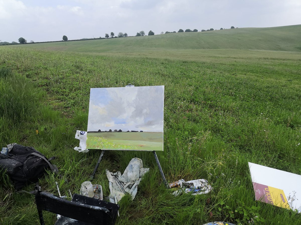 Painting in the Howardian Hills