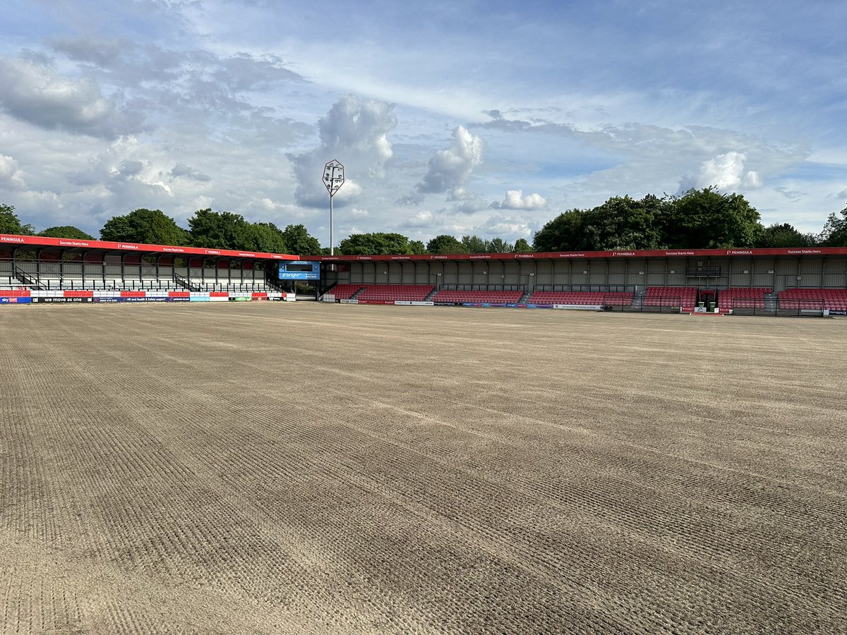 Pitch works now complete <a href="/SalfordCityFC/">Salford City FC</a>