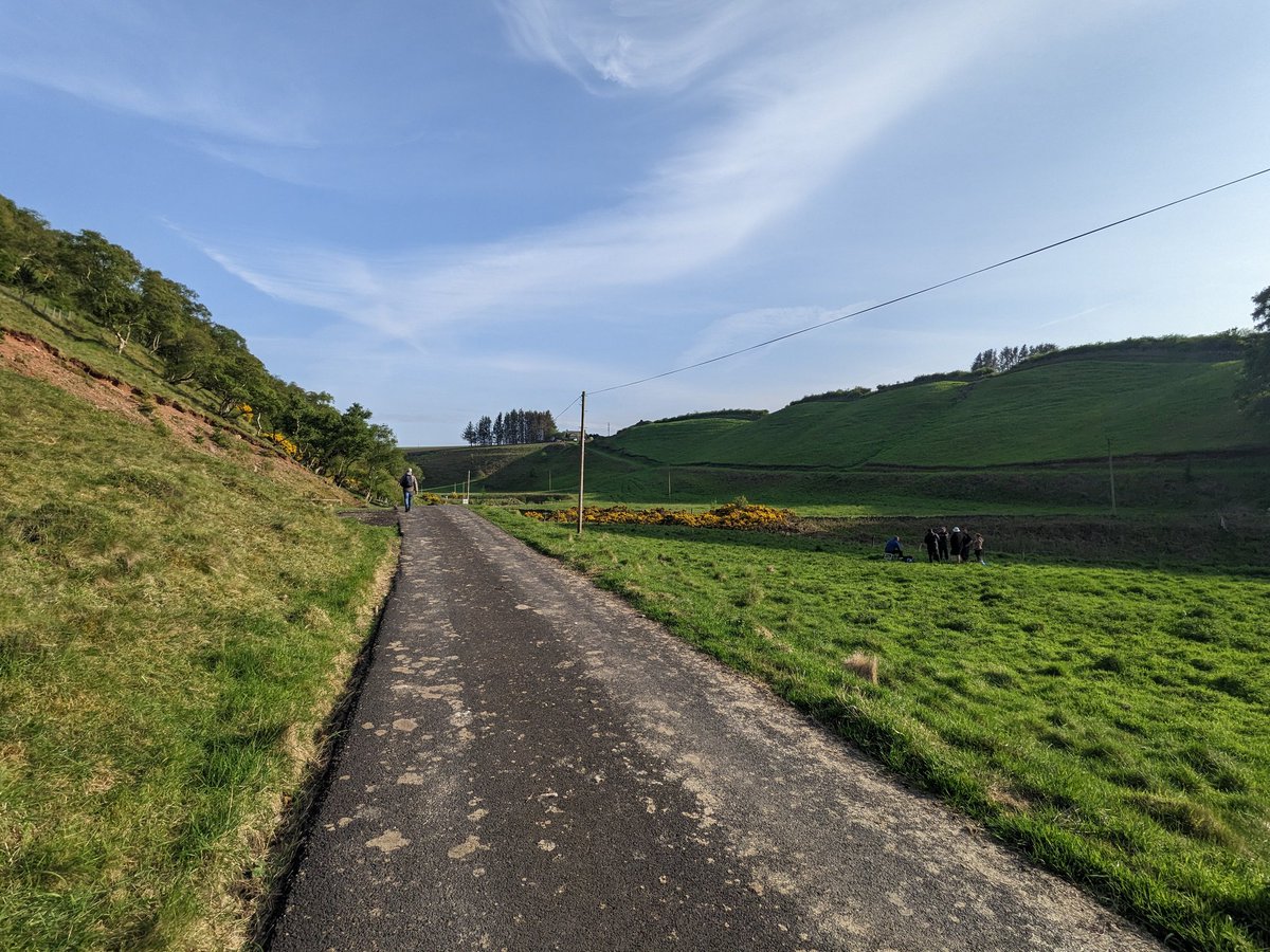 This time next week, the hills will be alive with the sound of rally cars 🤩. Let's hope for another perfect Scottish evening... Can't wait! @jim_clark_rally #jimclark #scottishborders #scotland #rally #legendary