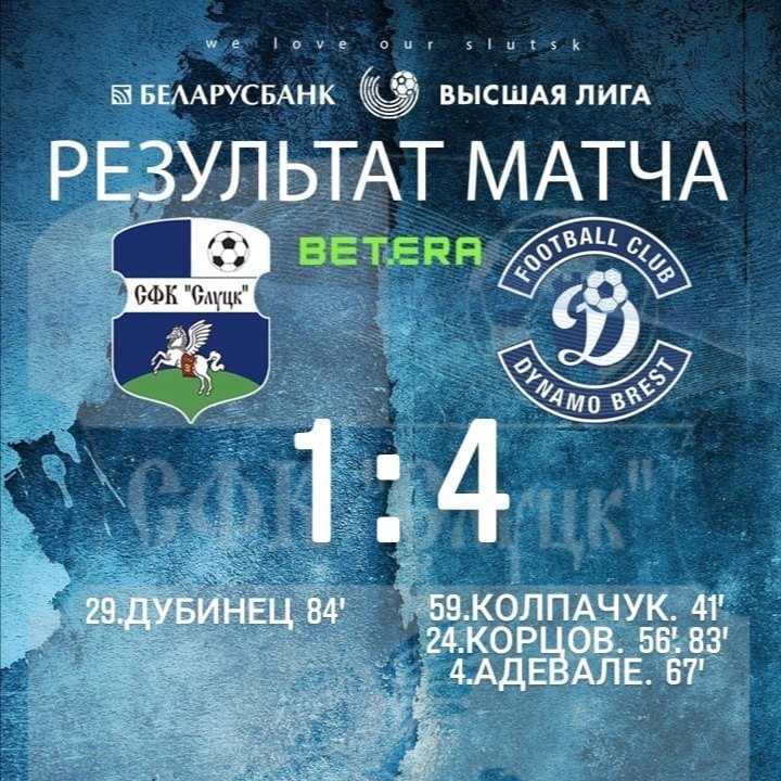СФК Слуцк (@slutsksfc) on Twitter photo 