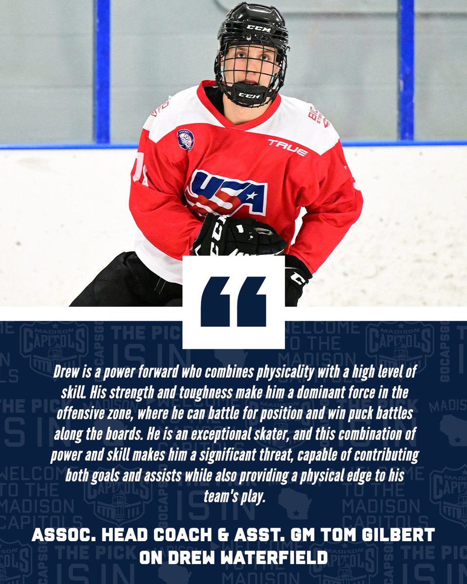 '...He is an exceptional skater...' - Tom Gilbert on Drew Waterfield. #GoCapsGo