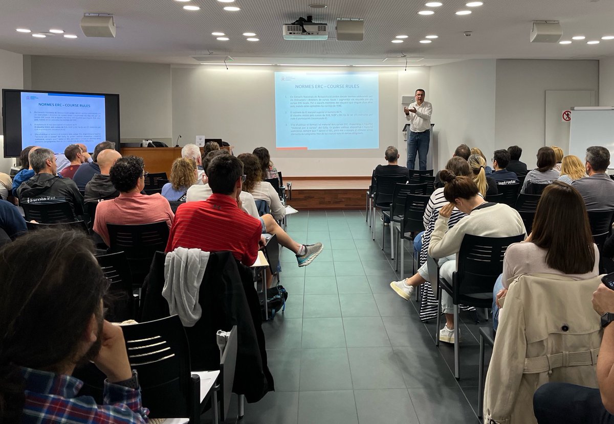 Avui ha tingut lloc la segona tanda de sessions del Dia de l’Instructor (EID) del CCR amb una participació de 263 instructors i instructores.