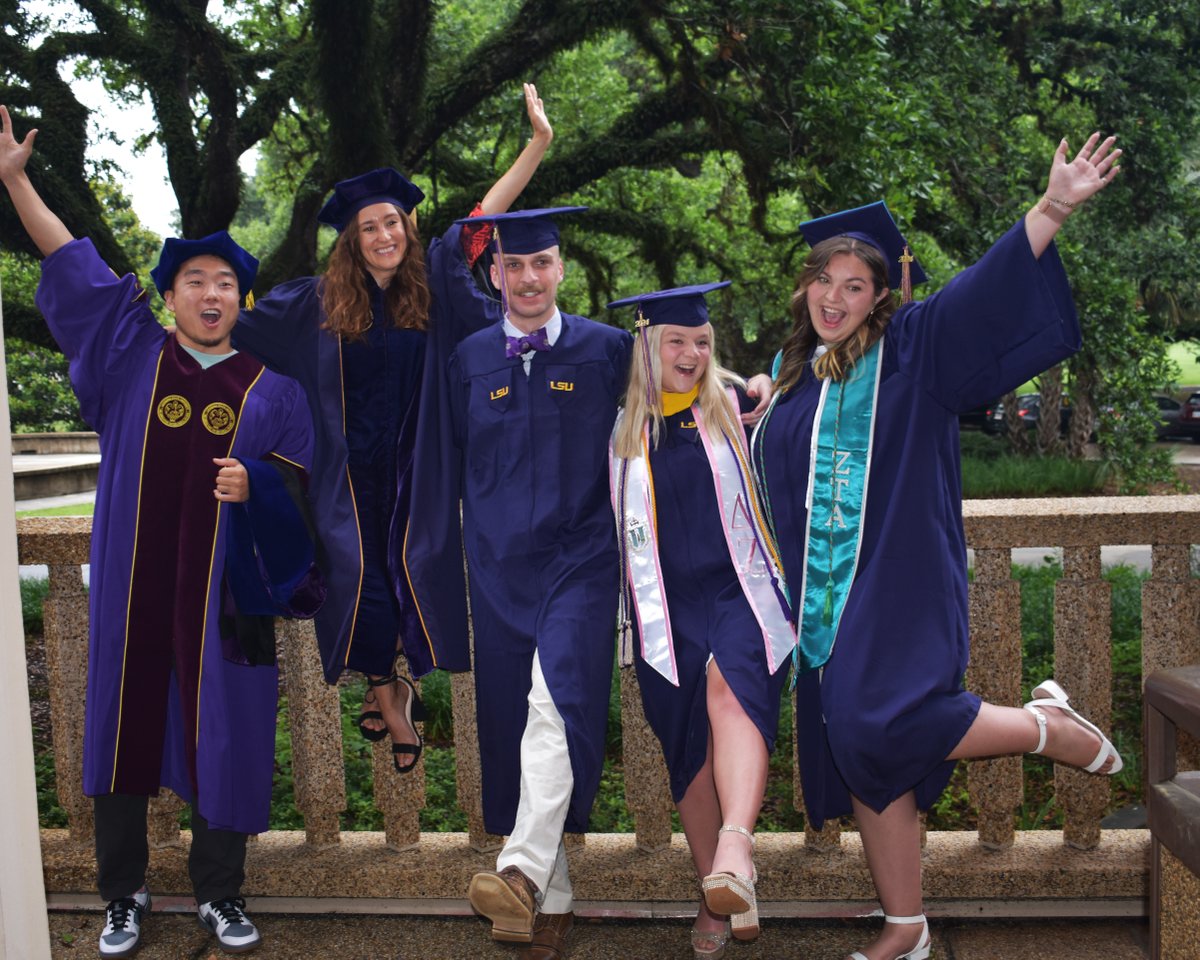 You did it, Tigers! 🎓🍾🐅 Check our Facebook albums in days to come for more pics