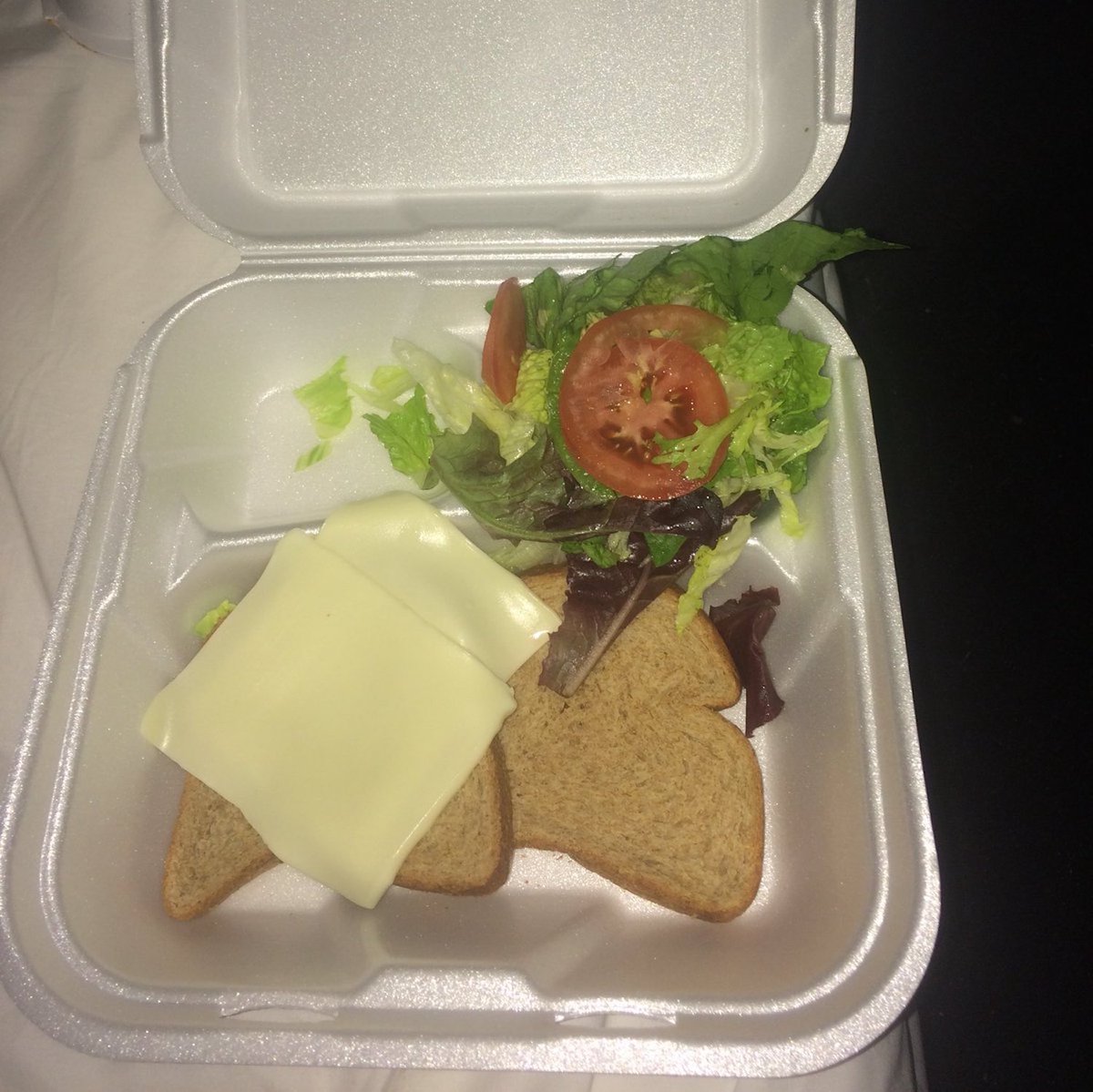 Just left #SomethingAboutHer and this was the sandwich I got. @MusicKillsKate @arianamadix please fix this!! This is disgraceful!!! #PumpRules