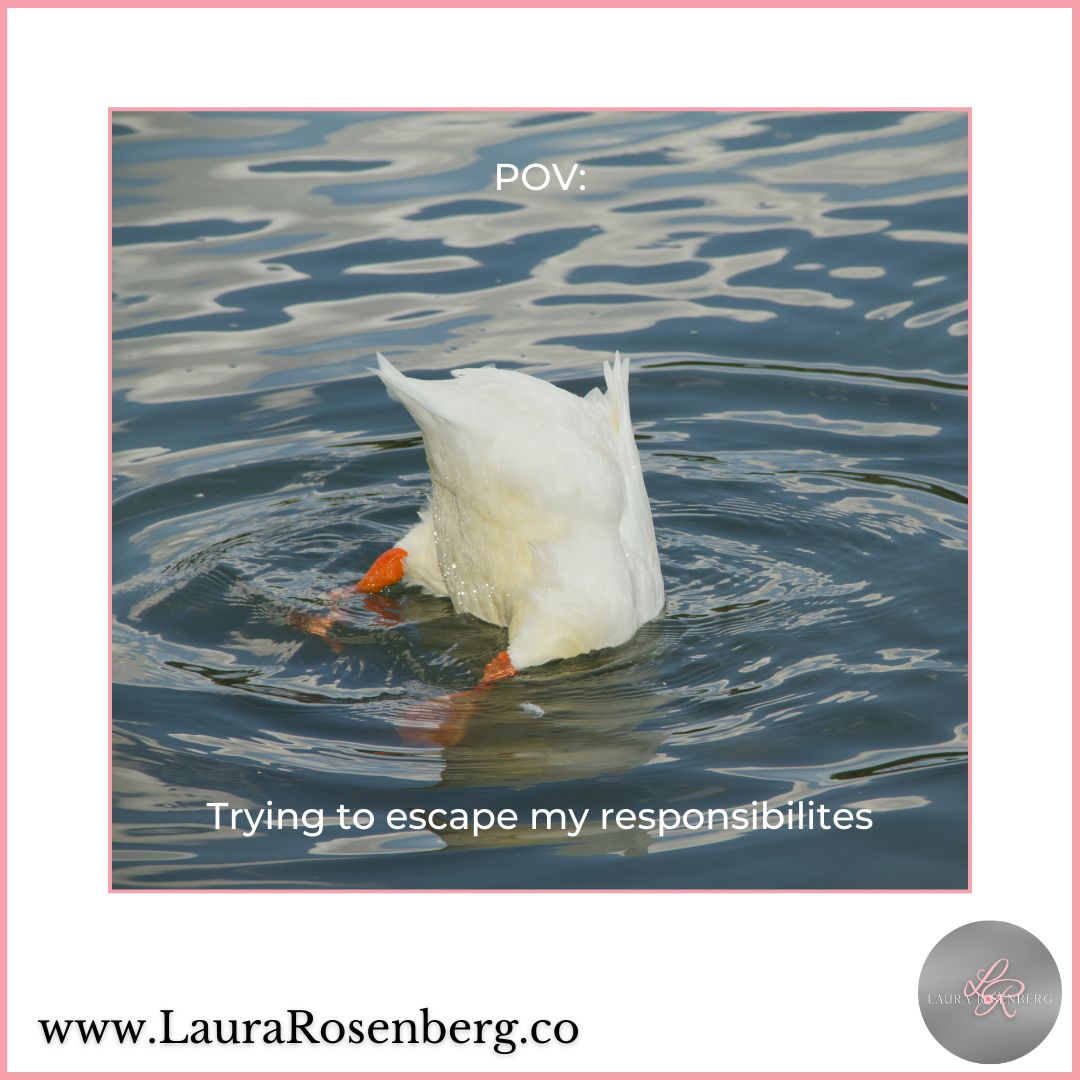 OK Mompreneur, maybe we can't escape all our responsibilities😆, but you can definitely outsource your business marketing➡️LauraRosenberg.co😊

#mompreneur #socialmediamarketing #socialmediastrategy #businessmarketing #outsourceyoursocialmedia