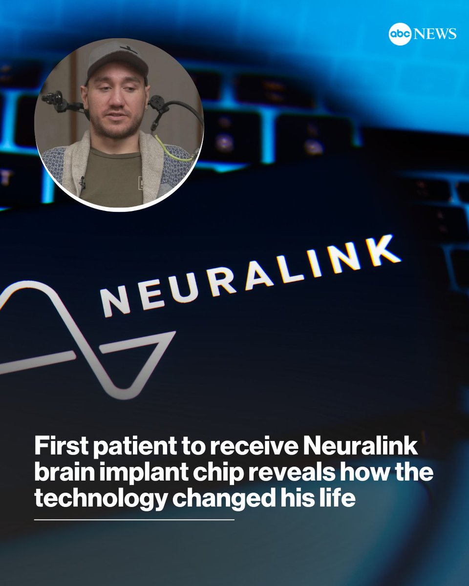 EXCLUSIVE: The 30-year-old quadriplegic man who opted to become the first human to receive Elon Musk's Neuralink brain implant chip, called 'The Link,' revealed how the pioneering technology has changed his life. trib.al/qvanFkI