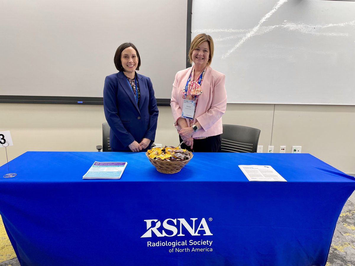 RSNA's tweet photo. RSNA is at @IAMABEL_FND Chicago Health, Medical &amp; Law Careers Citywide Student Conference, stop by our booth! Also, don’t miss Can You See What I See at 3 p.m. and I Can't Breathe at 4 p.m. @PennRadiology @Deb_TheRadDoc @Farouk_Dako https://t.co/X2N33h3roa