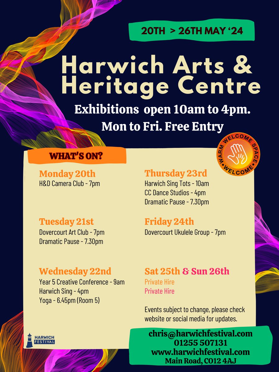 Next Week... #community #harwich #arts