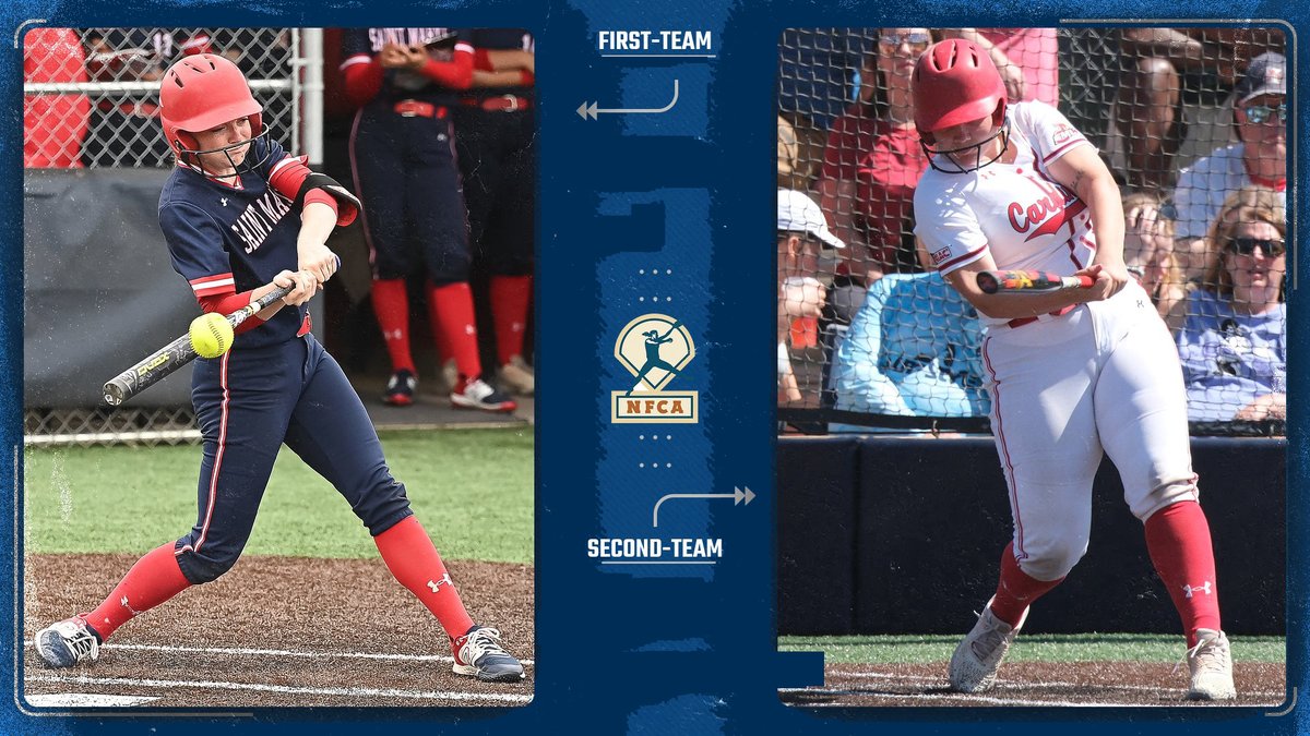 SB - Congrats to @SMUMNFastpitch's Makayla Steffes & Peyton Berg on being named NFCA All-Region IX!! Steffes was a First-Team selecton, while Berg was named to the Second-Team | Release: saintmaryssports.com/news/2024/5/17…