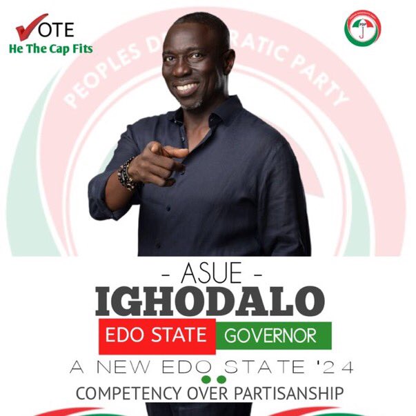 Dr. Asue Ighodalo is a competent leader who has a workable plan in making the economy of Edo State have a rapid boost in every sector. 
#AsueIghodalo2024
#AsueOgie2024
#EGoDoAm