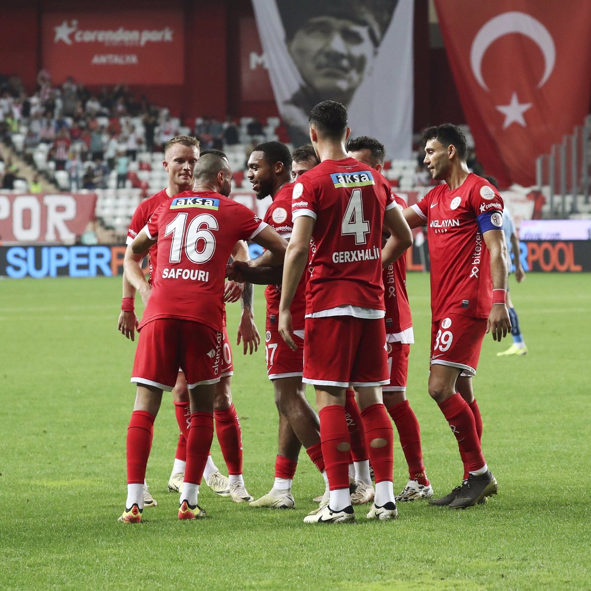 MS | Antalyaspor 2-1 Adana Demirspor ⚽️ 30' Mendoza (k.k) ⚽️ 65' Aymbetov ⚽️ 74' Mert Yılmaz