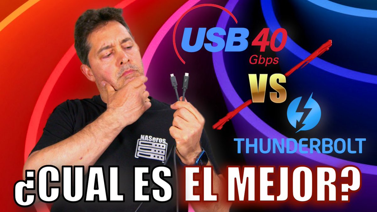 💥USB4 vs Thunderbolt4. ¿Cual es mejor? Análisis a fondo de ambas Interfaces porque el conector no hace la tecnología. ➡️ youtu.be/aRZArYJvang