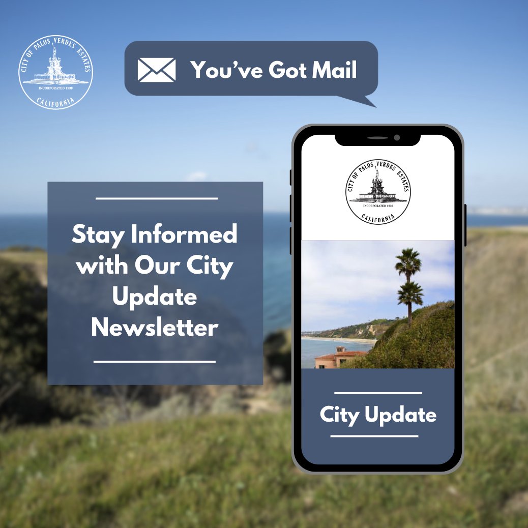📬 You've got mail 

Interested in staying up-to-date with local events? Read this week's PVE bi-weekly City Update!

Read the Newsletter here: bit.ly/4bHlQRb