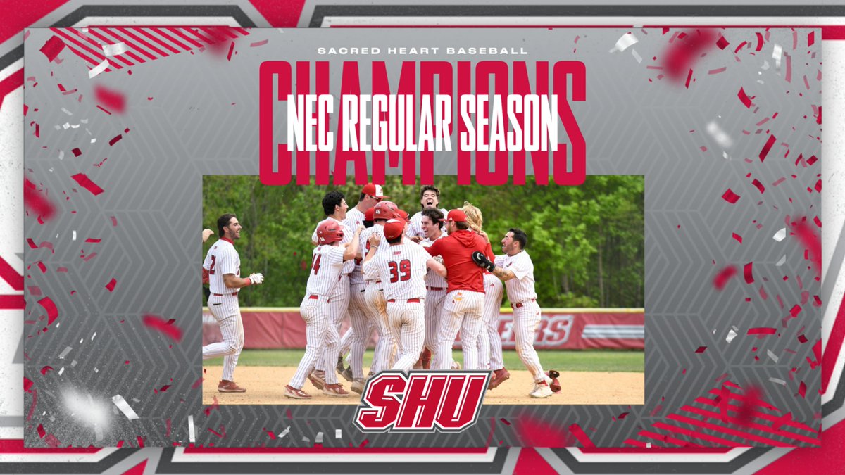 For the first time in program history, we're the NEC regular season champions! #WeAreSHU