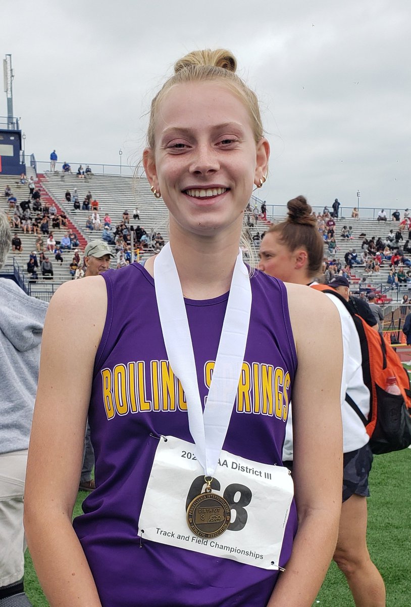 Tim Gross (@bytimgross) on Twitter photo A fast 100-meter hurdles trial happened in the middle of a fourth-place finish in the District 3 Class 3A high jump for <a href="/GoBubblers/">BubblerAthletics</a>' Molly Kimmel, who cleared 5-4. A fast 100-meter hurdles trial happened in the middle of a fourth-place finish in the District 3 Class 3A high jump for <a href="/GoBubblers/">BubblerAthletics</a>' Molly Kimmel, who cleared 5-4.
