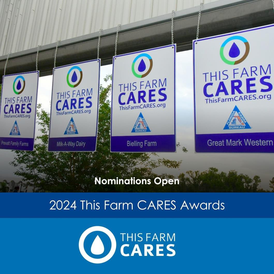 Do you know a farmer or rancher who is an outstanding steward of the land? Nominate them for a This Farm CARES award! To nominate someone or learn about the program, visit ThisFarmCARES.org. Nominations close in two weeks on Friday, May 31. #VoiceOfAg #ThisFarmCARES